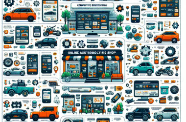 Benchmarking konkurencyjnych sklepów motoryzacyjnych online.