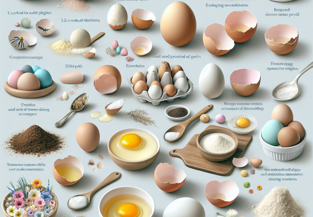 Sposoby na wykorzystanie skorupki jajka do celów kulinarnych.