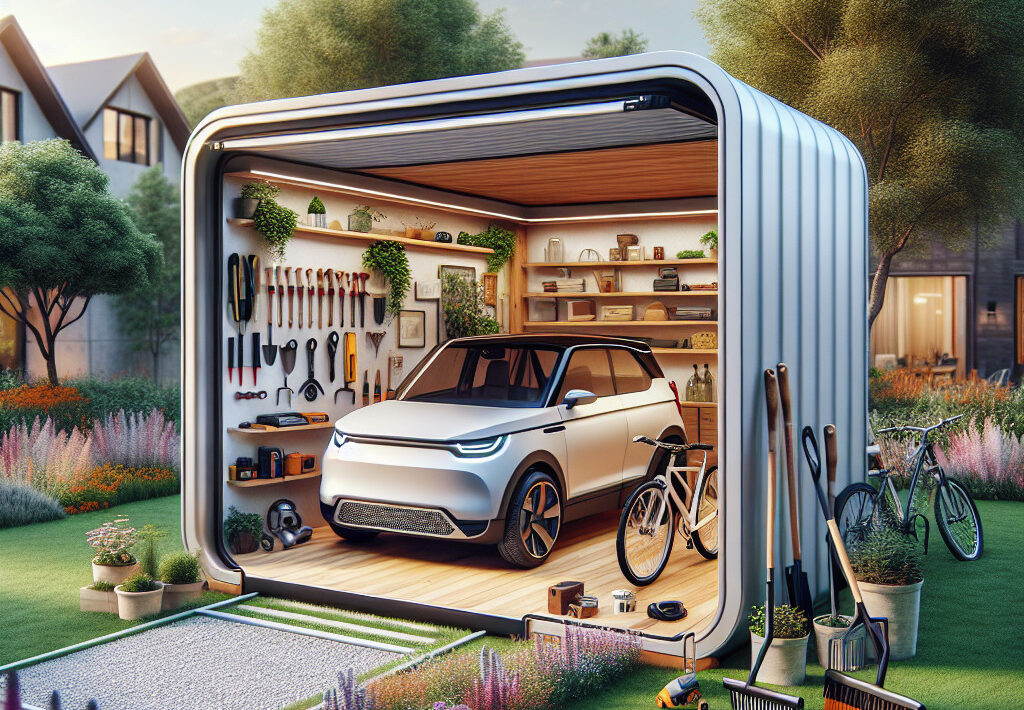 Mobil garázs: praktikus tárolási lehetőség a quadoknak és ATV-knek a terepversenyeken
